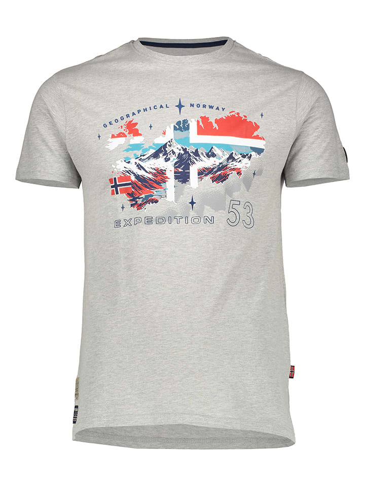 Shirt "J-Stone" in Grau