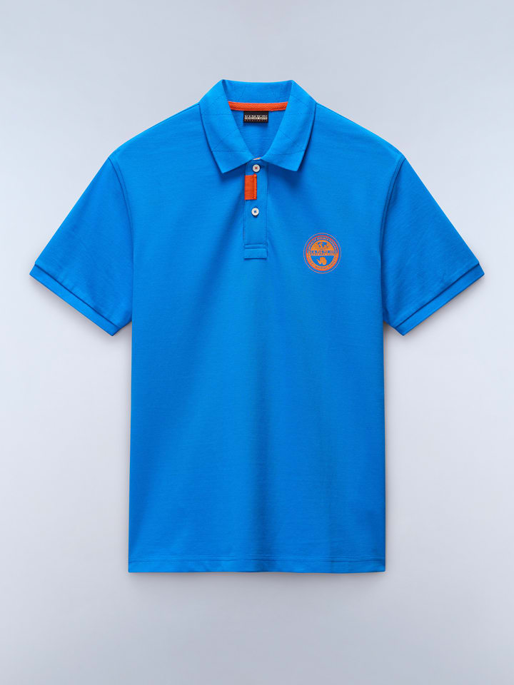 Poloshirt "Clanis" in Blau