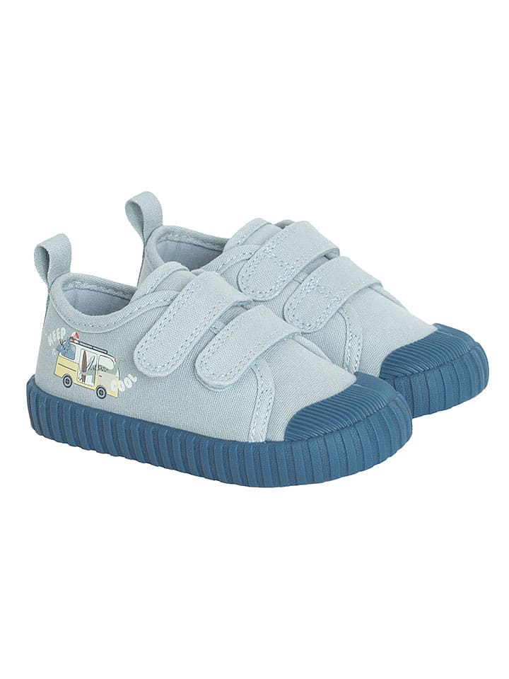 Sneakersy w kolorze błękitnym