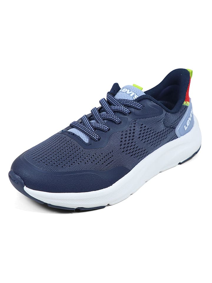 Sneakersy w kolorze granatowo-czerwonym