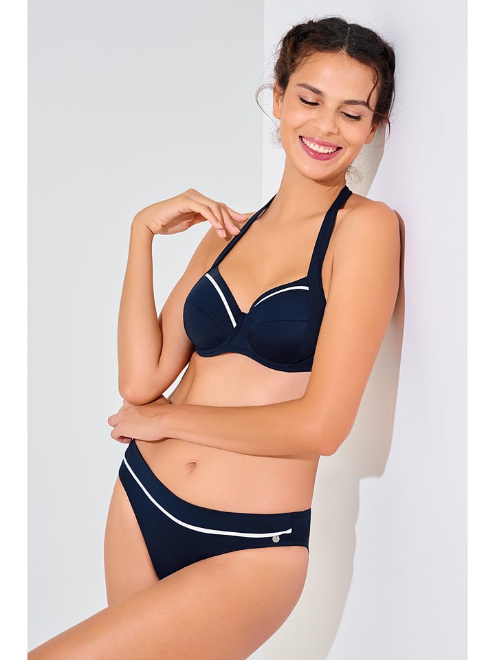Biustonosz bikini w kolorze granatowym