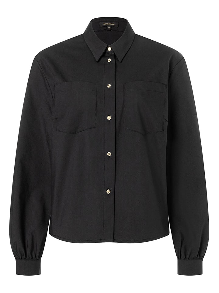 Bluse in Schwarz