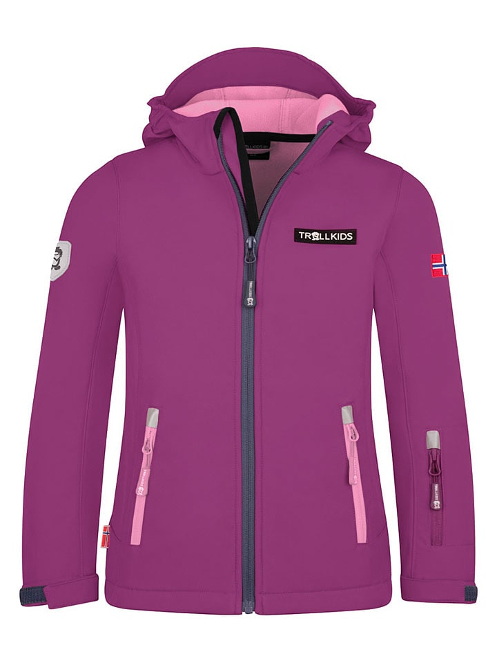 Softshelljacke "Oslofjord" in Pink