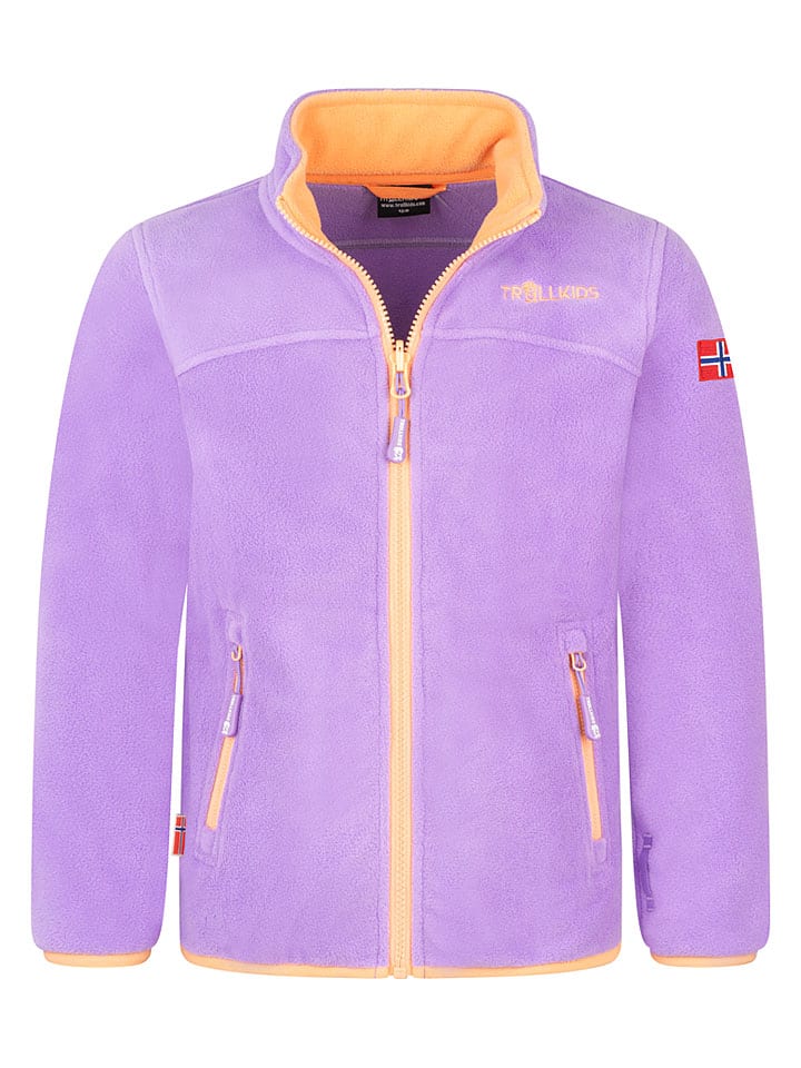 Kurtka polarowa "Oppdal" w kolorze fioletowym