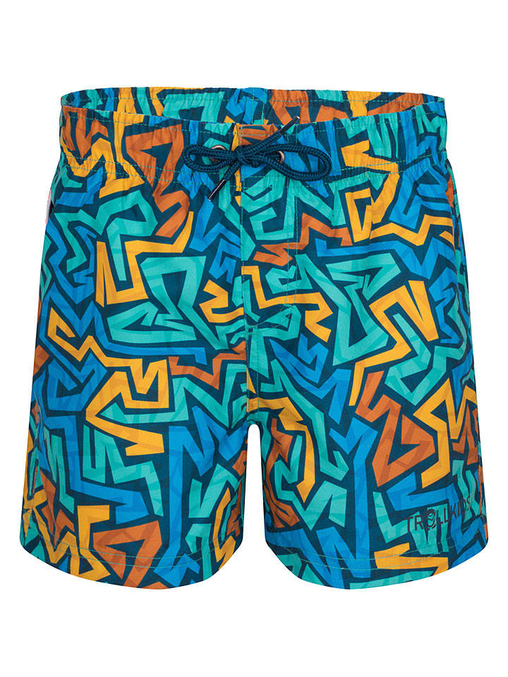 Badeshorts "Haukland" in Türkis