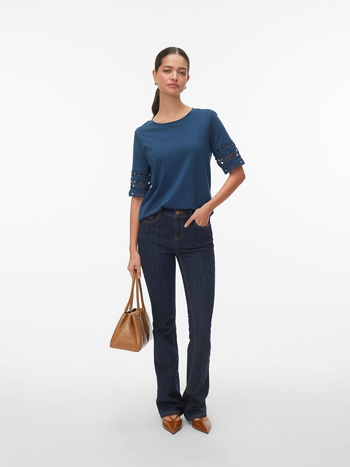 Shirt donkerblauw