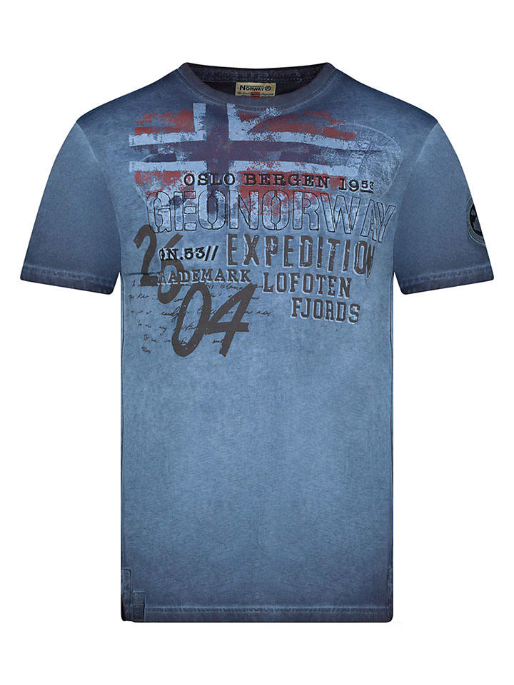 Shirt "Jelegant" blauw