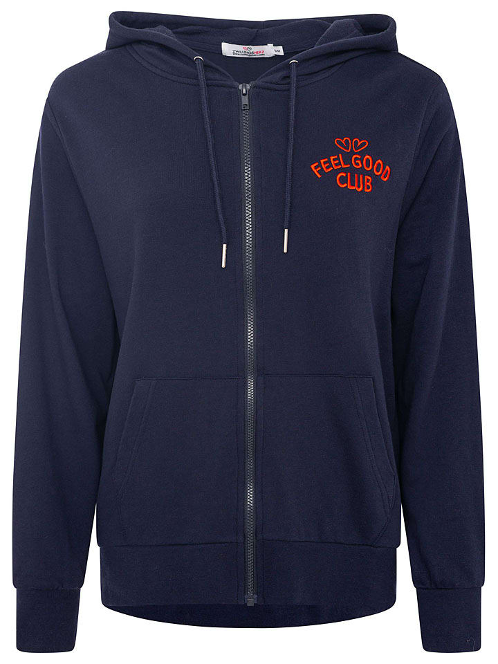 Bluza "Feel Good Club" w kolorze granatowym