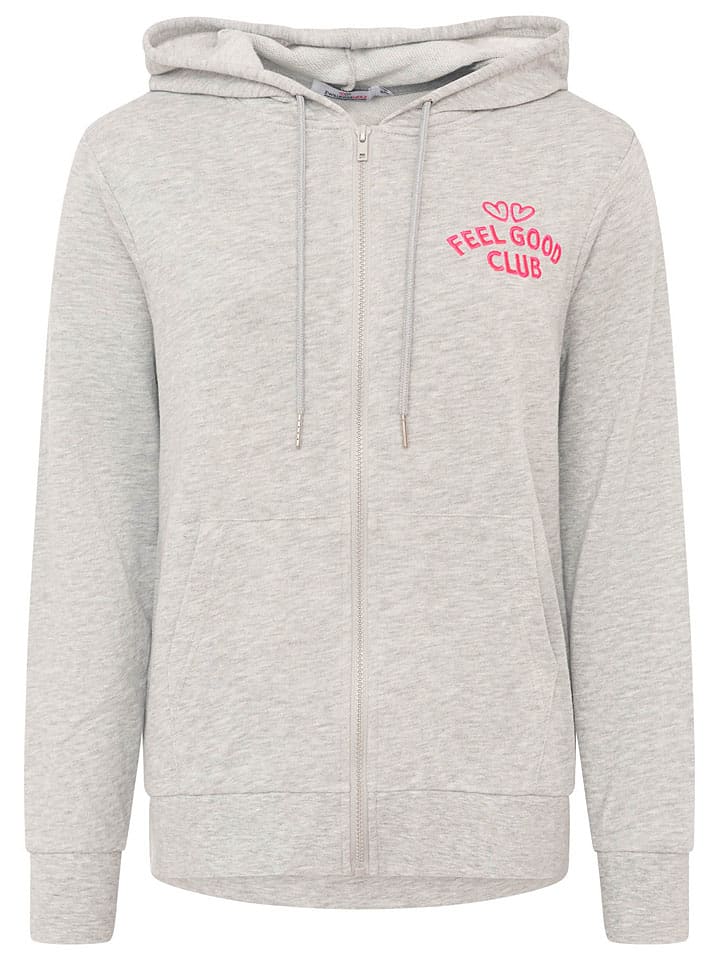 Bluza "Feel Good Club" w kolorze szarym