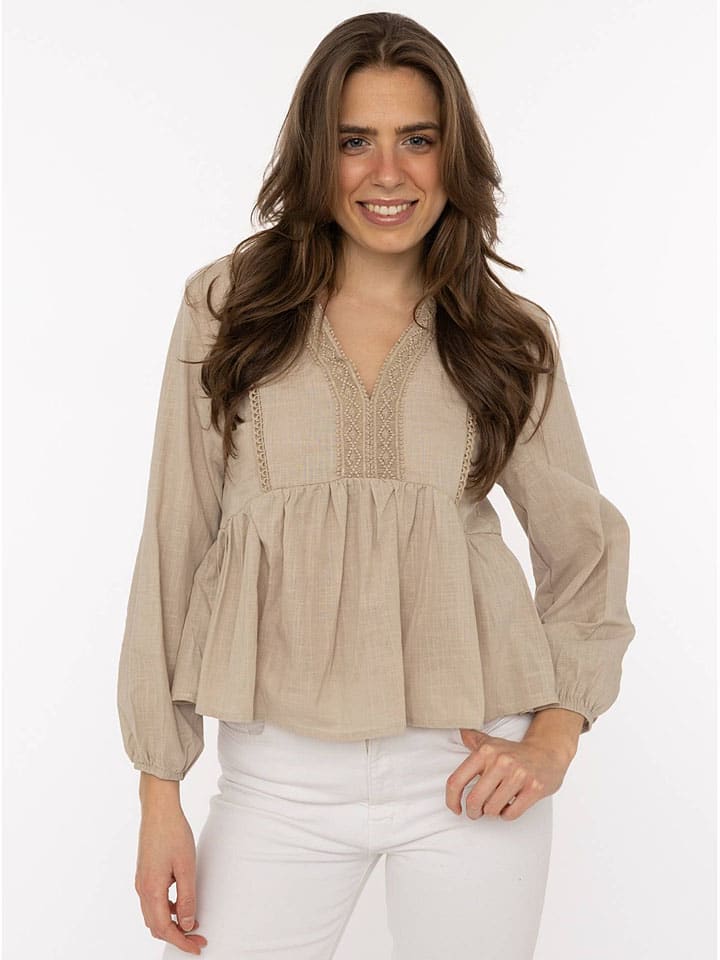 Blouse beige