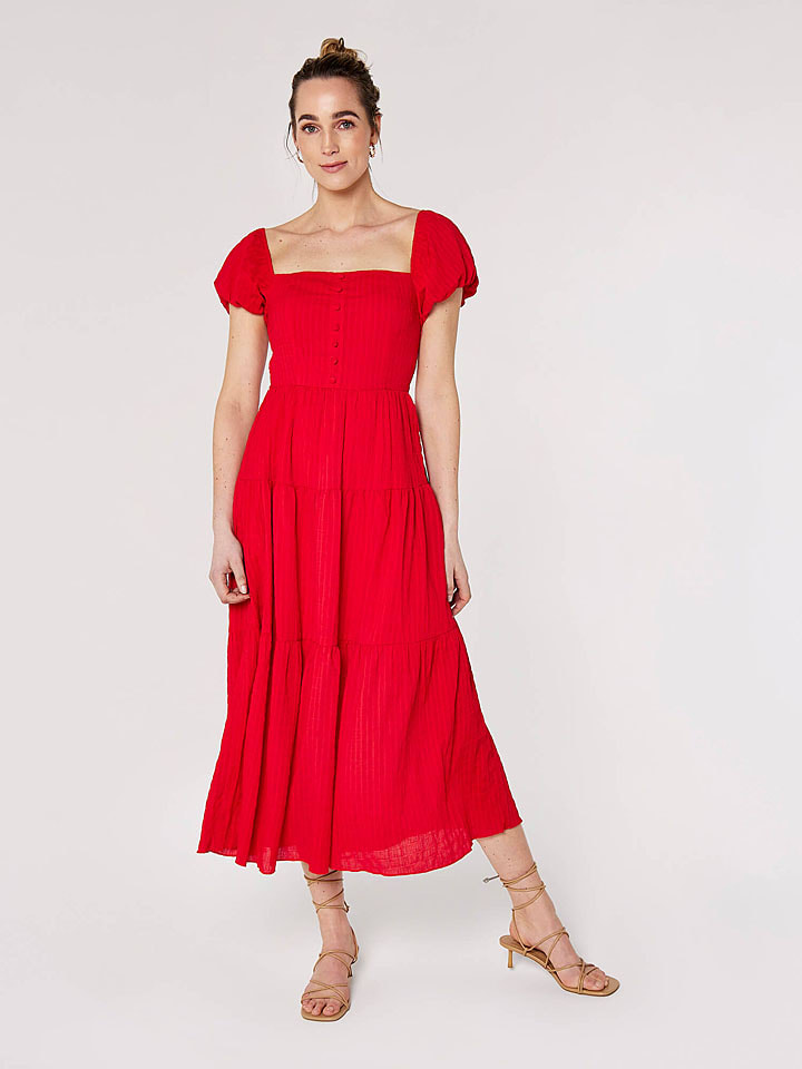 Kleid in Rot