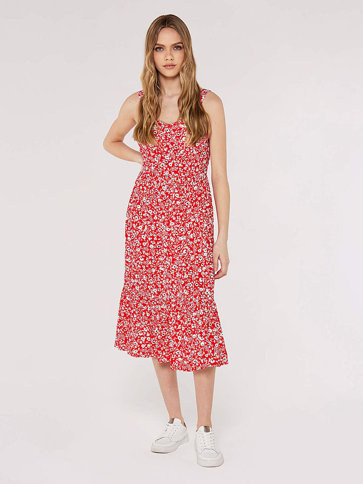 Kleid in Rot