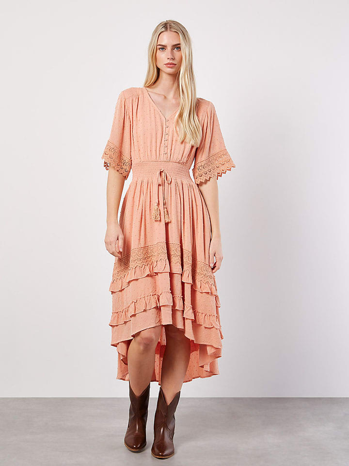 Kleid in Orange