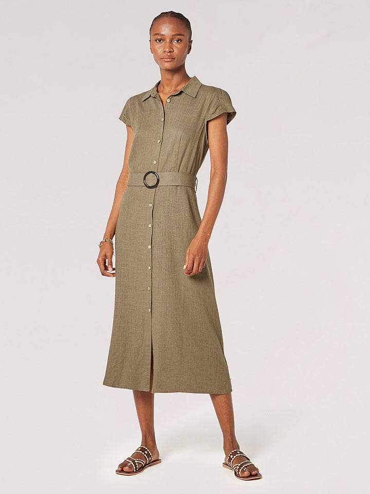 Kleid in Khaki