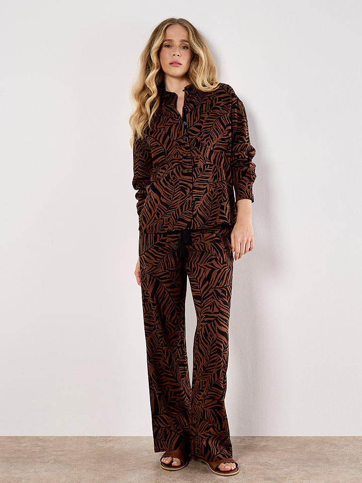 Blouse lichtbruin