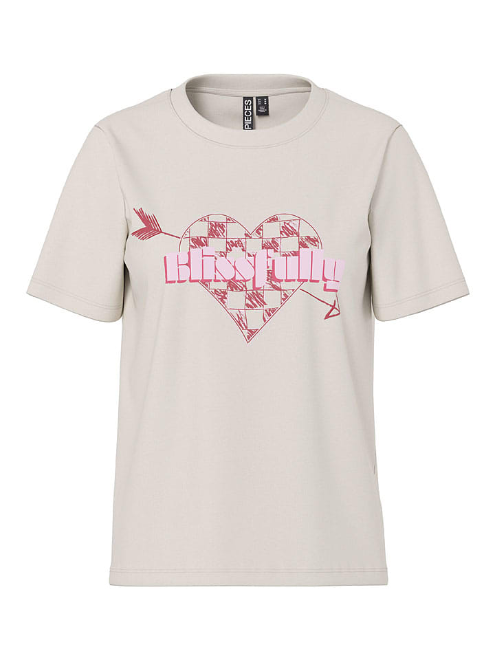 Shirt "Pcbuddy" in Beige