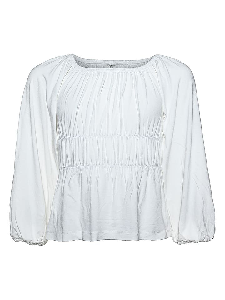 Bluse in Weiß