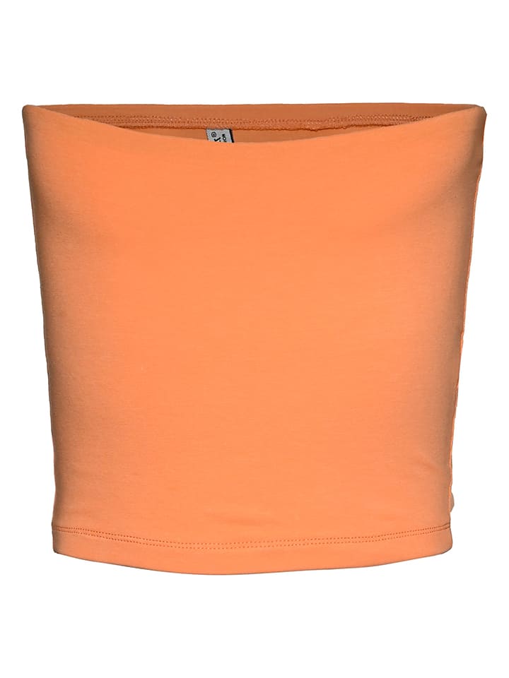 Top w kolorze pomarańczowym