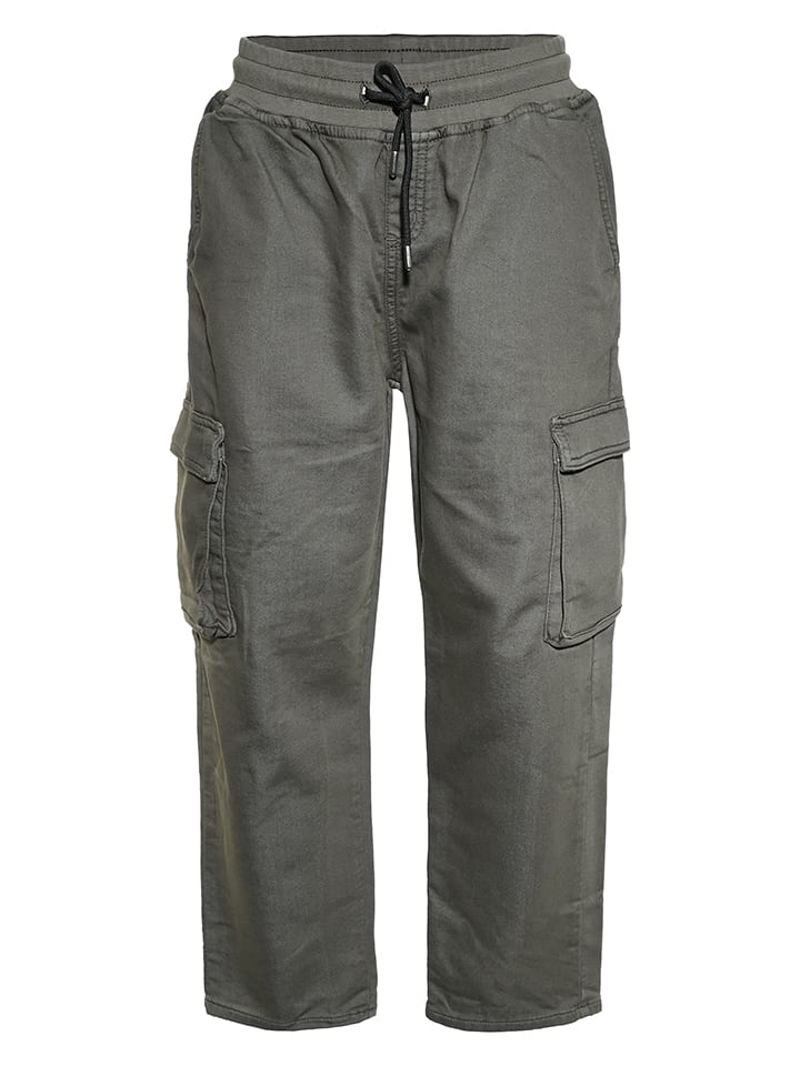 Cargohose in Grau