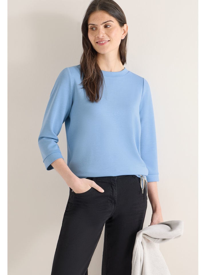 Bluza w kolorze błękitnym