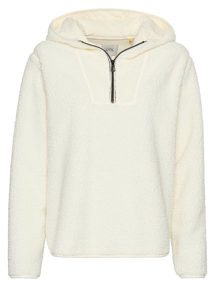 Bluza polarowa w kolorze kremowym