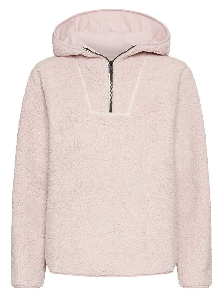 Fleecepullover in Beige
