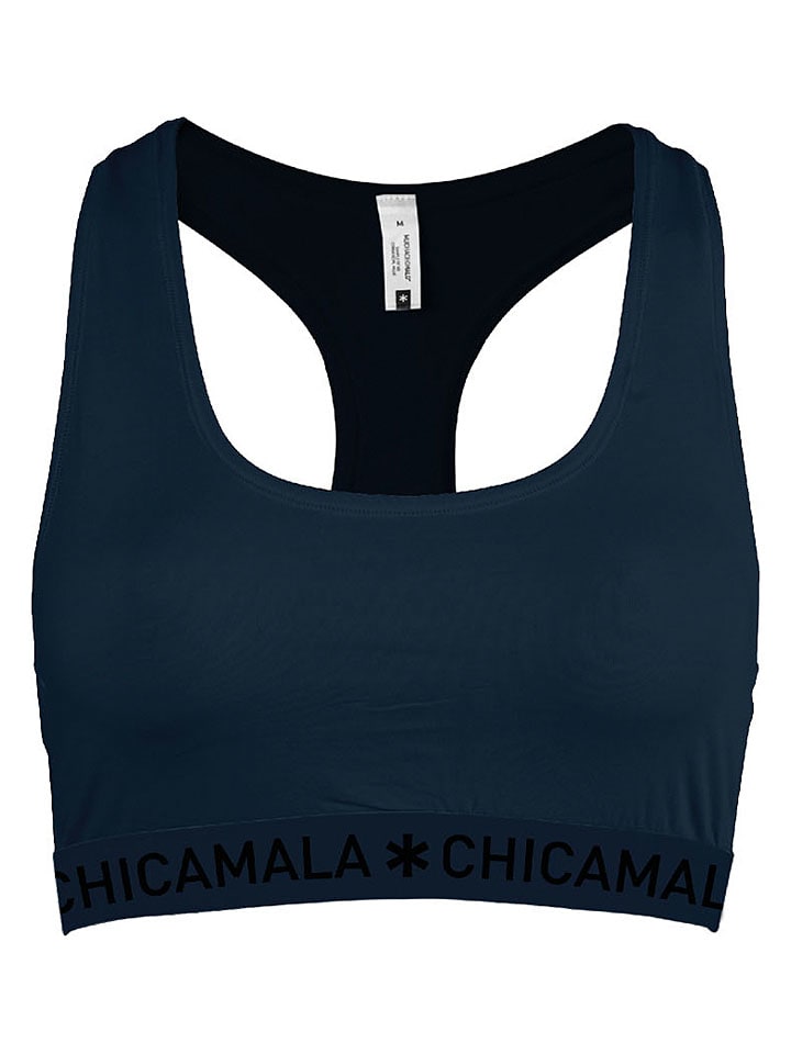 Bustier in Dunkelblau