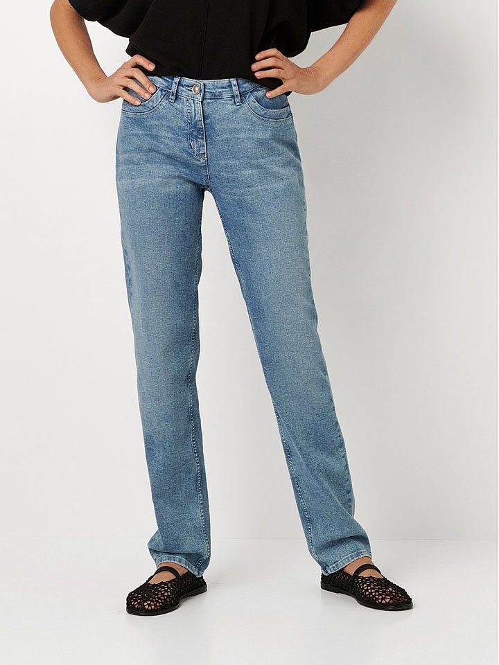 Jeans - Straight fit - in Blau
