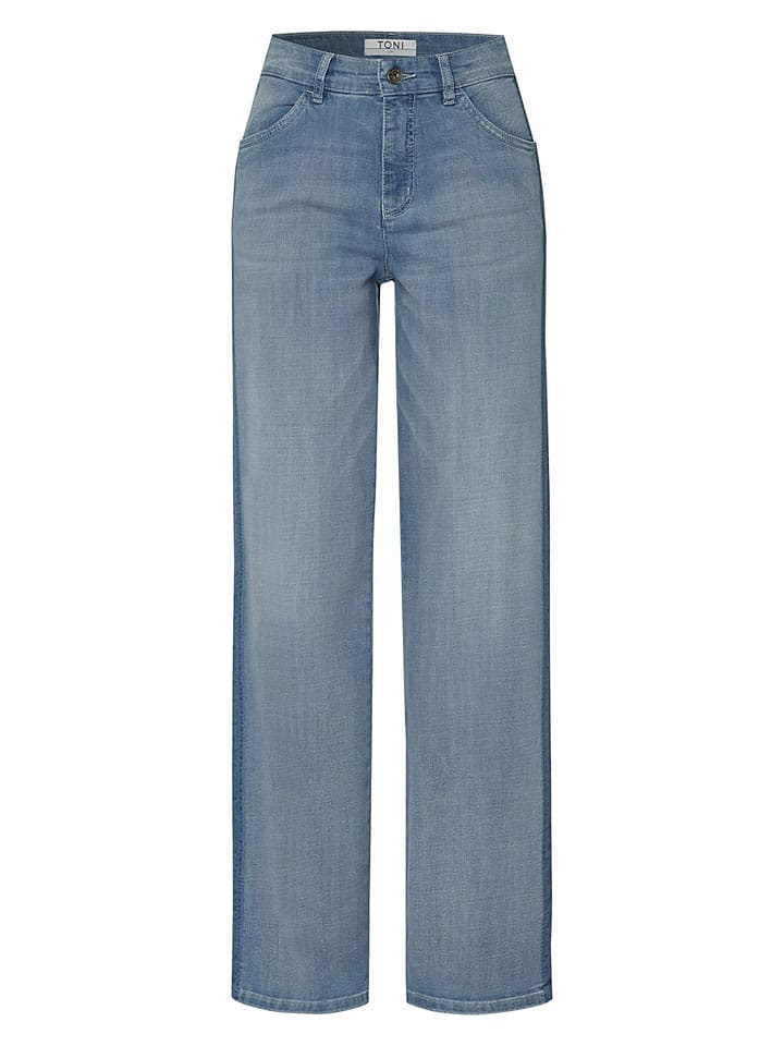 Jeans - Wide Leg fit - in Hellblau