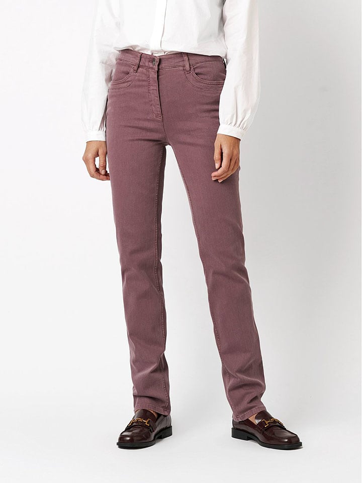 Jeans - Slim fit - in Mauve