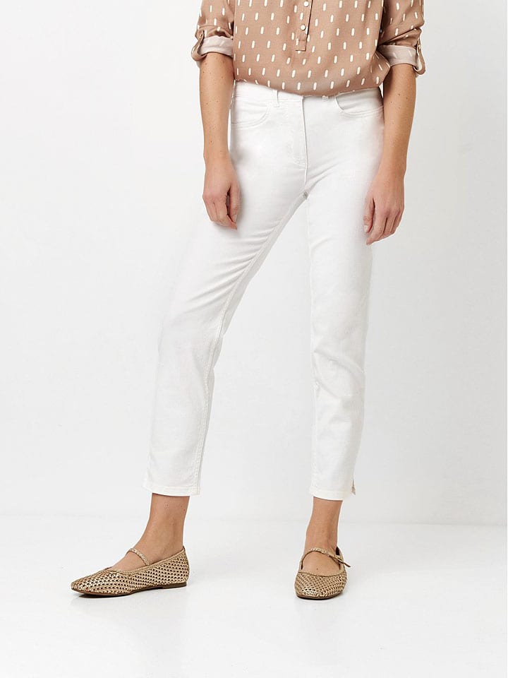 Jeans - Slim fit - in Weiß