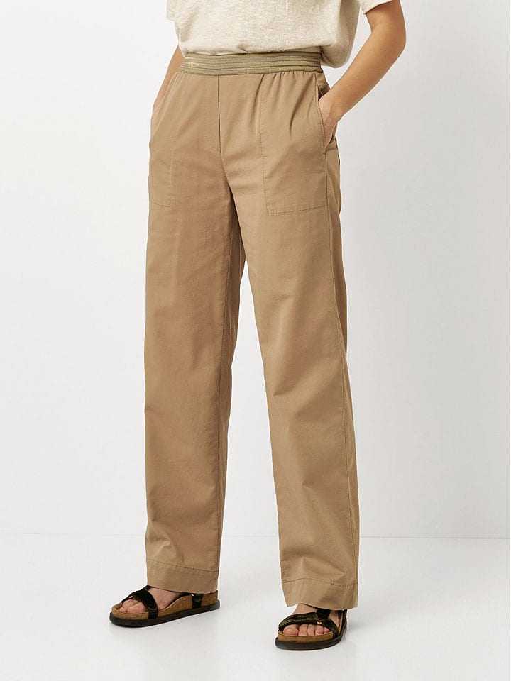 Marlenehose in Beige