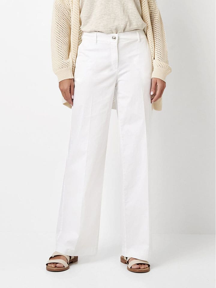 Marlenehose in Weiß