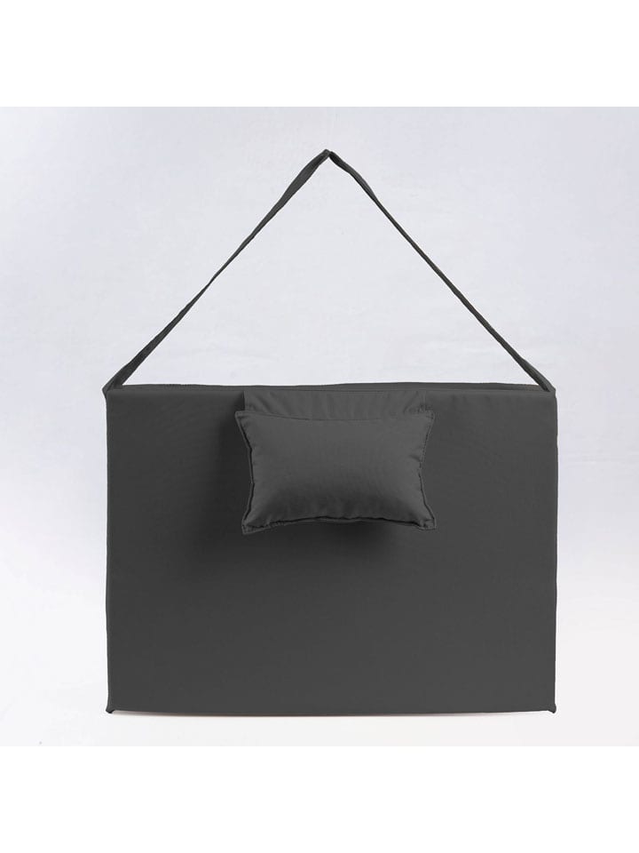 Vloermatras antraciet - (L)180 x (B)55 x (H)5 cm