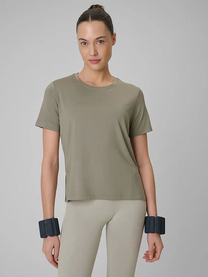 Trainingsshirt in Khaki