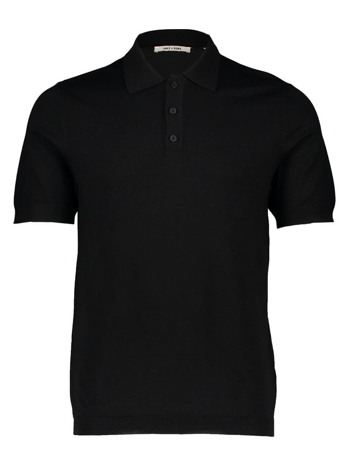 Koszulka polo "Onswyler" w kolorze czarnym