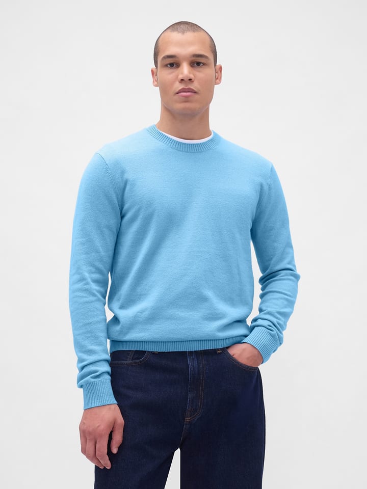 Sweter w kolorze błękitnym