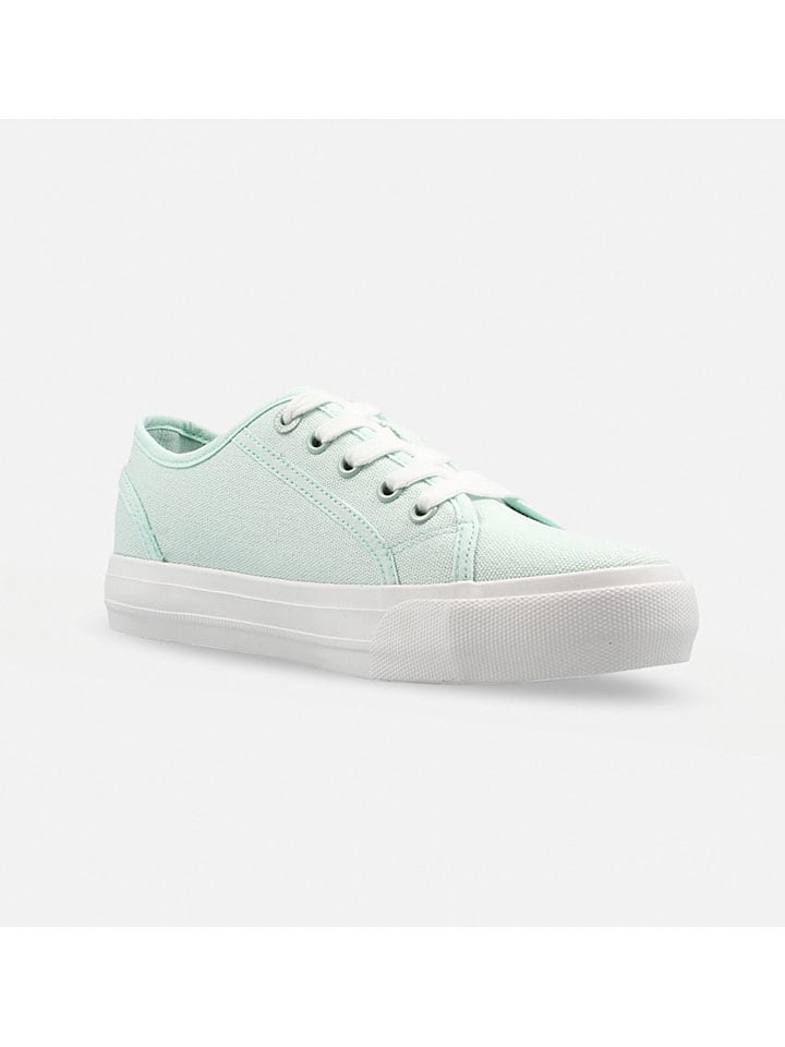 Sneakersy "Ava" w kolorze zielonym