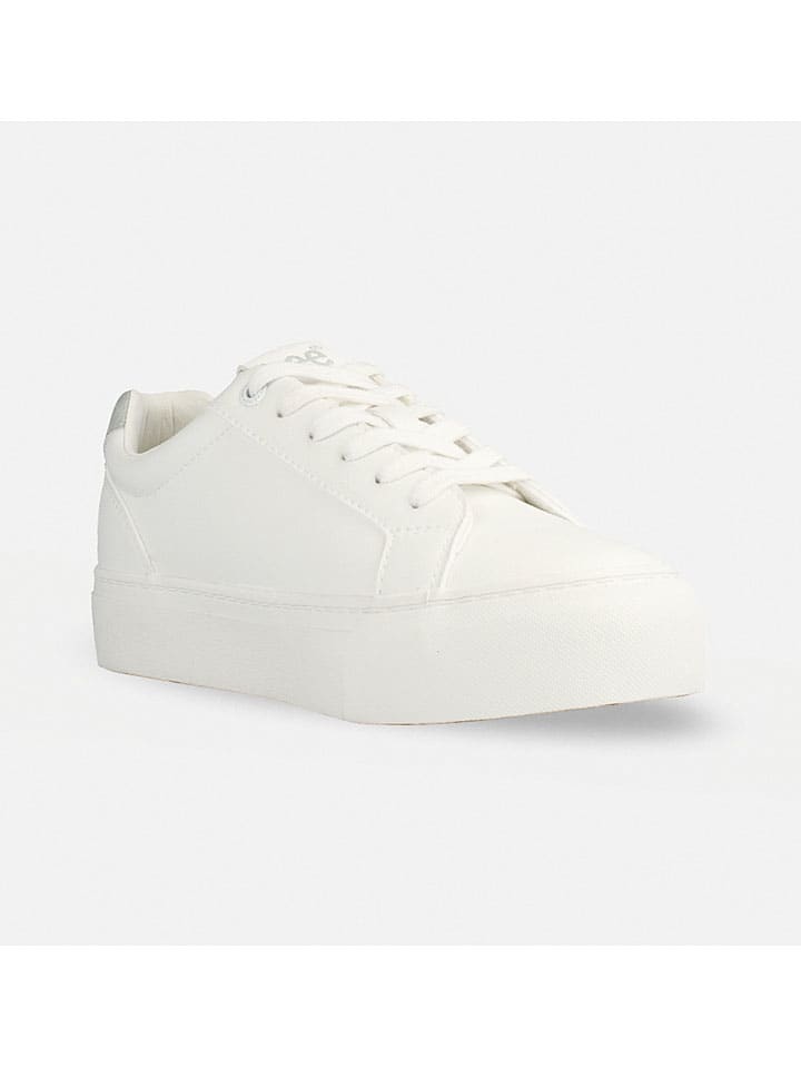 Sneakers "Layla" wit/grijs