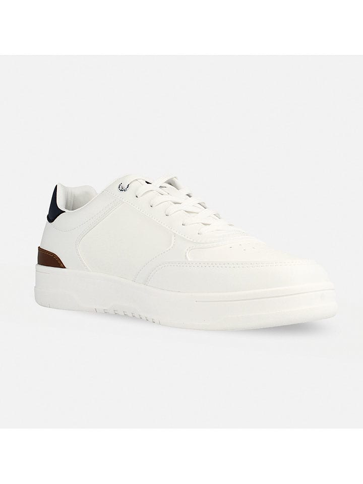 Sneakersy "Louis" w kolorze biało-czarnym