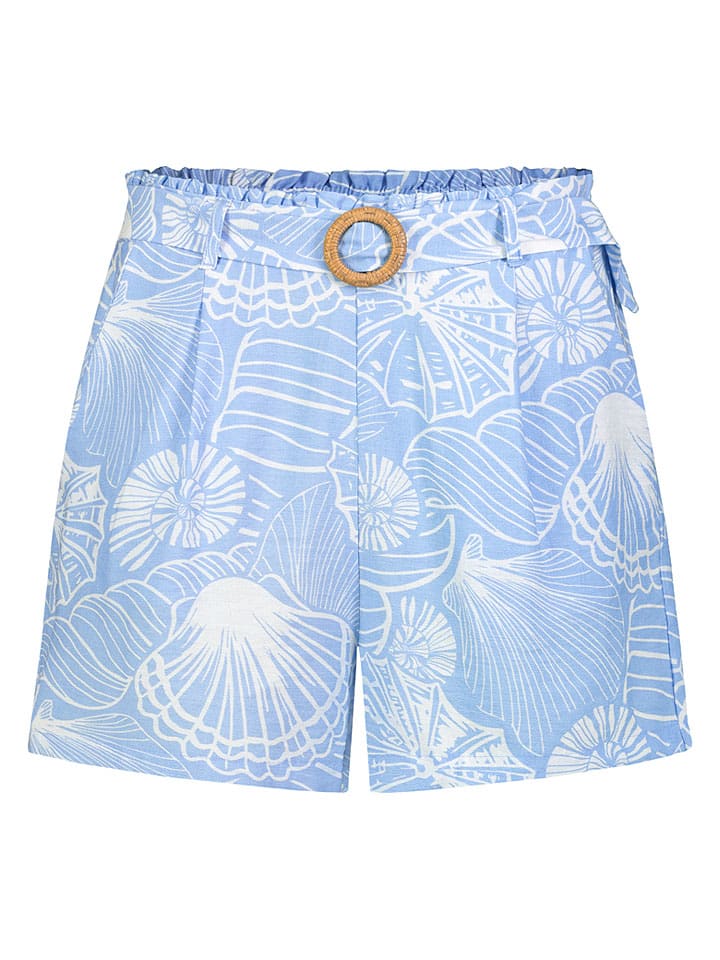 Short lichtblauw