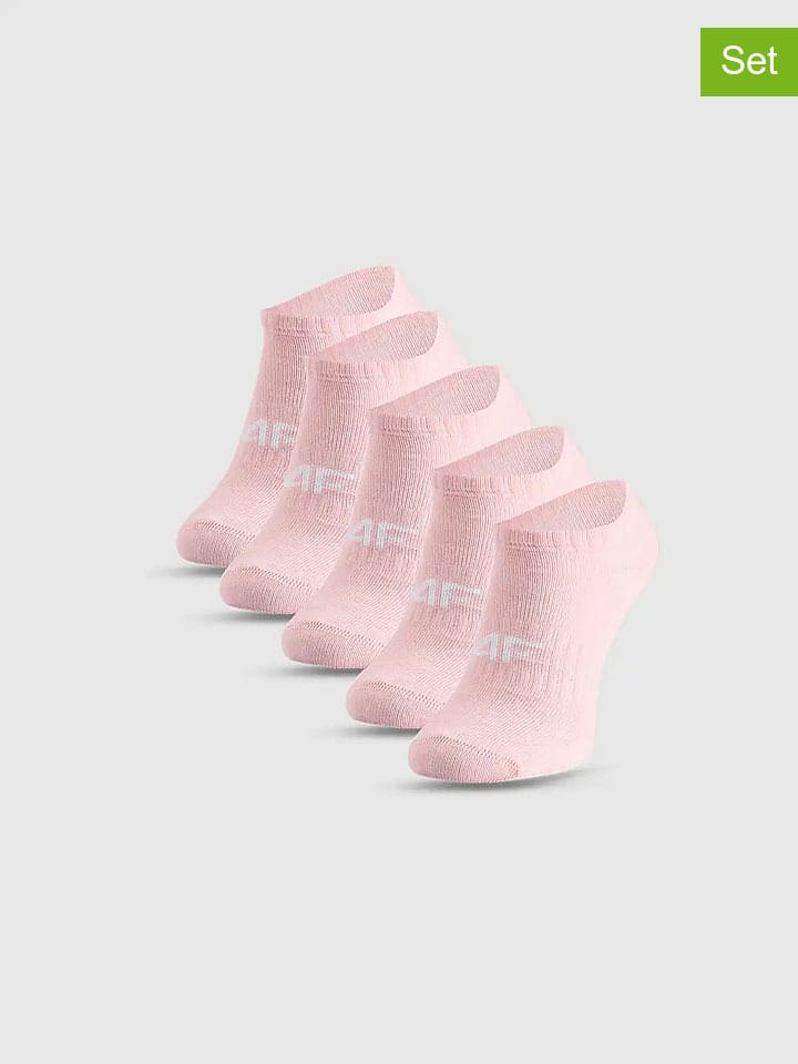 5er-Set: Socken in Rosa
