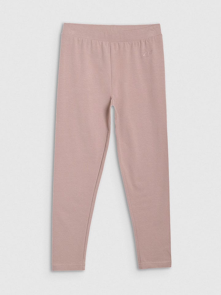 Legginsy w kolorze beżowym