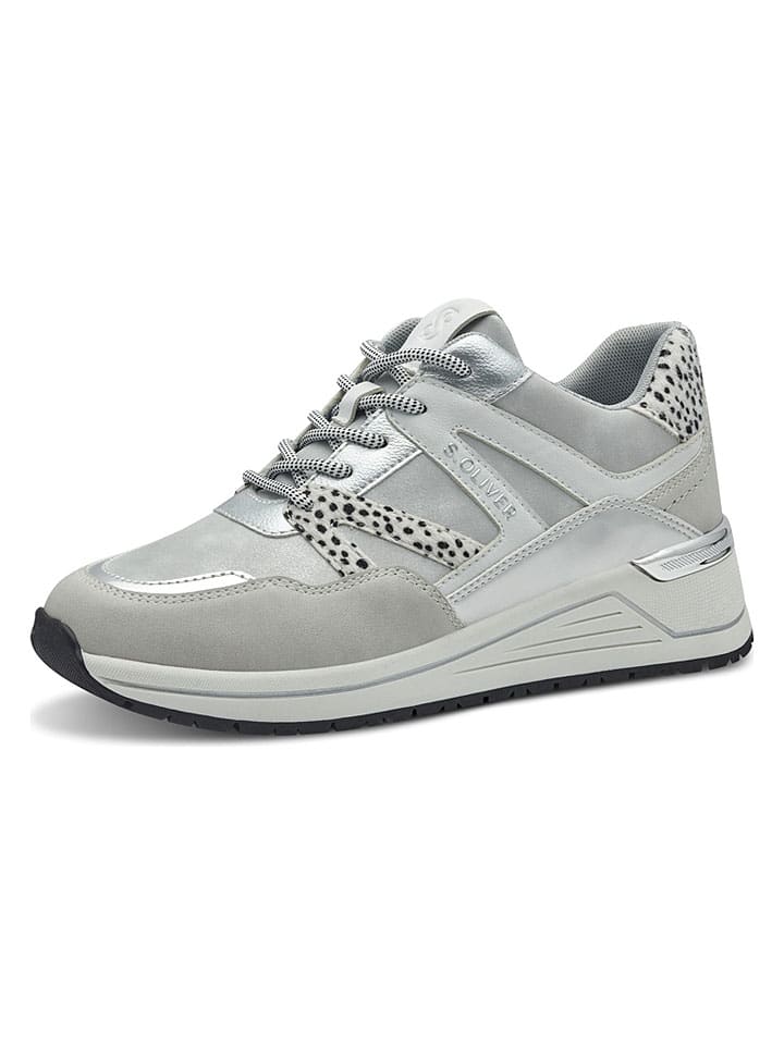 Sneakers zilverkleurig