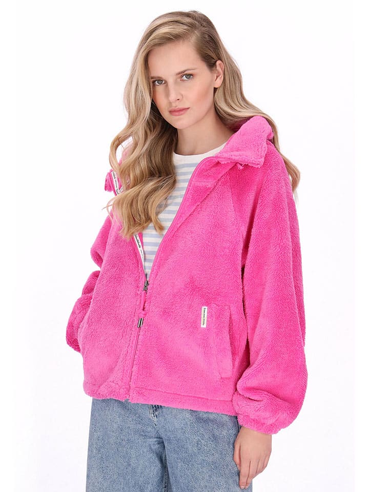 Fleecejacke in Pink
