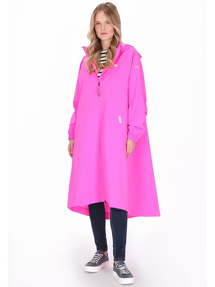 Regenmantel roze