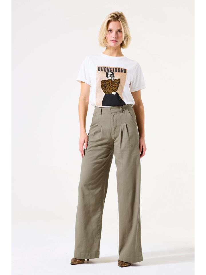 Spodnie w kolorze khaki