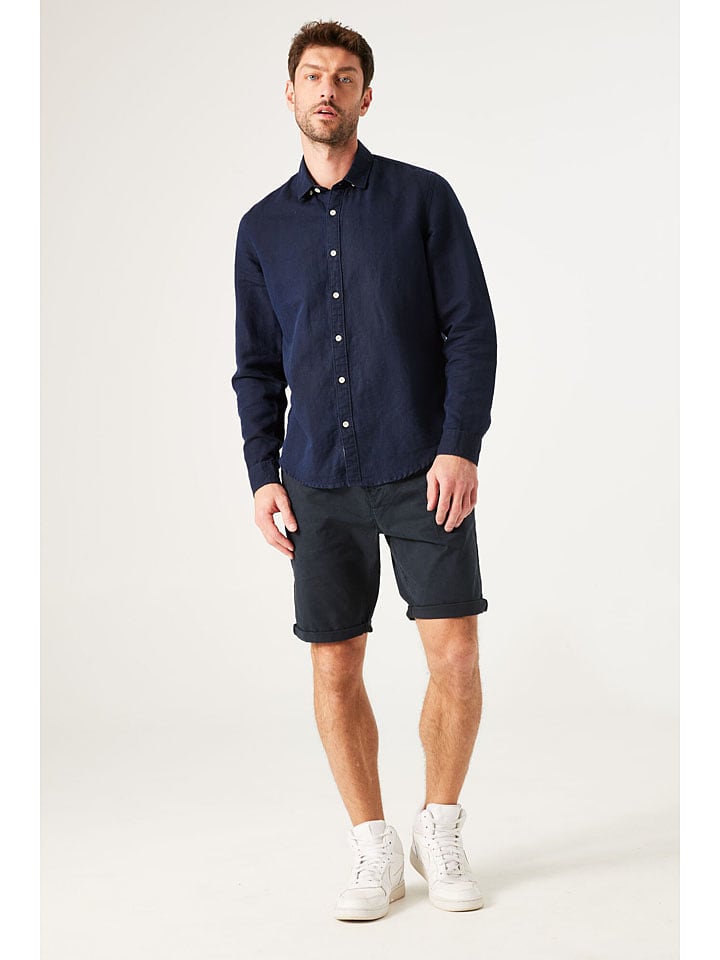 Hemd - Regular fit - in Dunkelblau