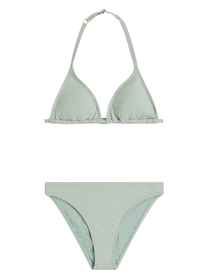 Bikini "Essentials" w kolorze zielonym
