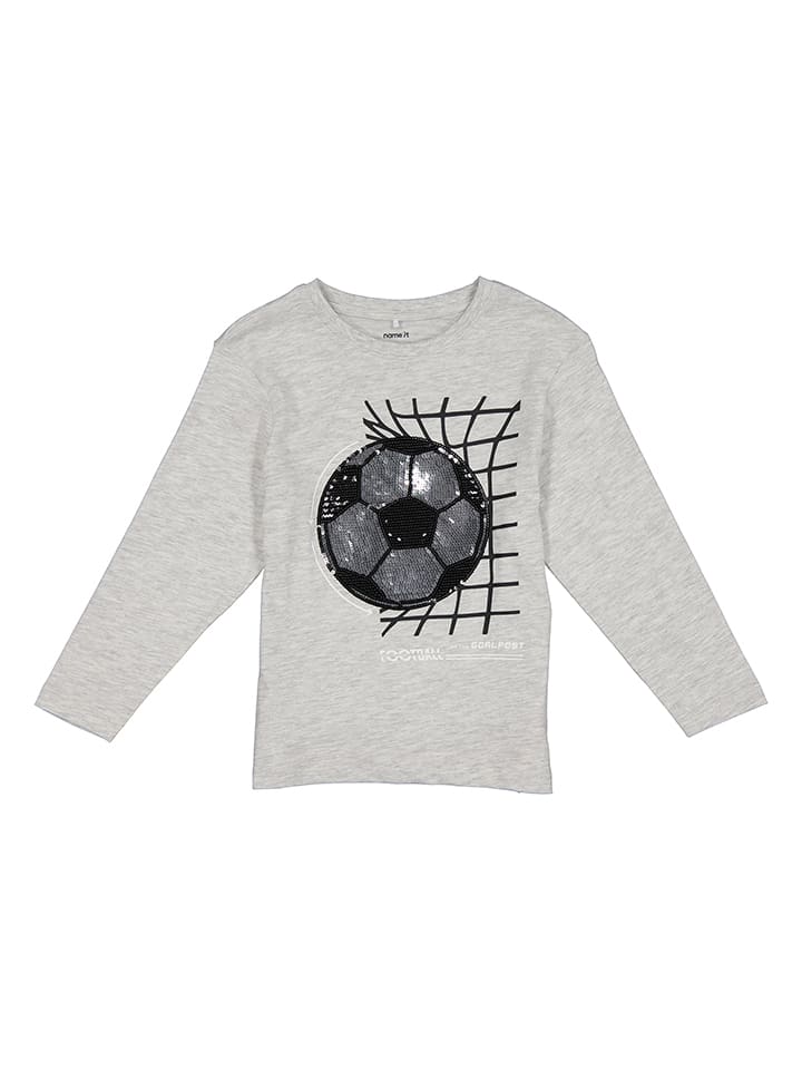 Longsleeve "Dorak" in Grau